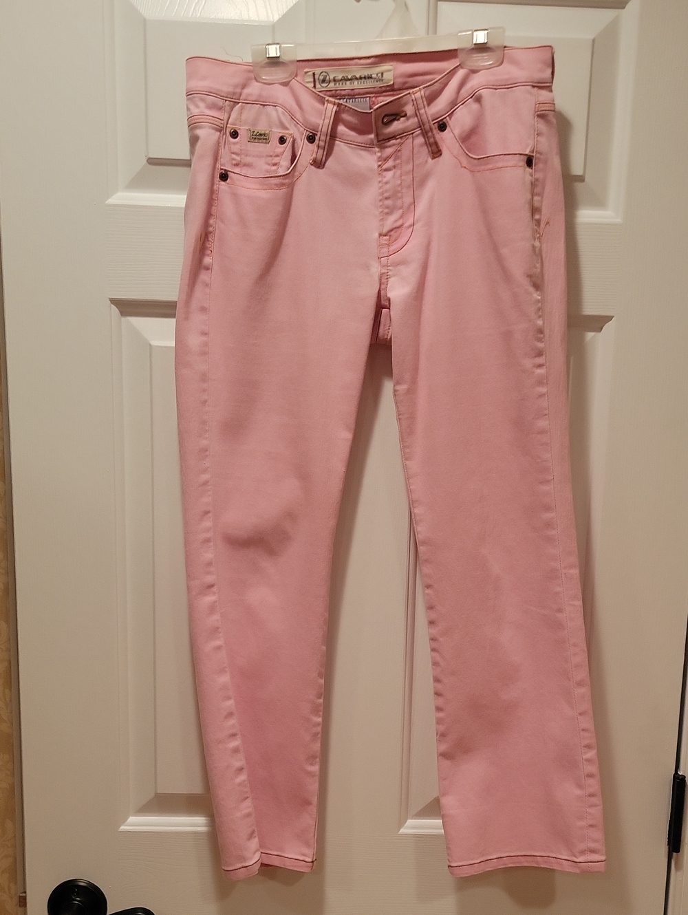 Vintage Z. Cavaricci Low Rise Pink Jeans